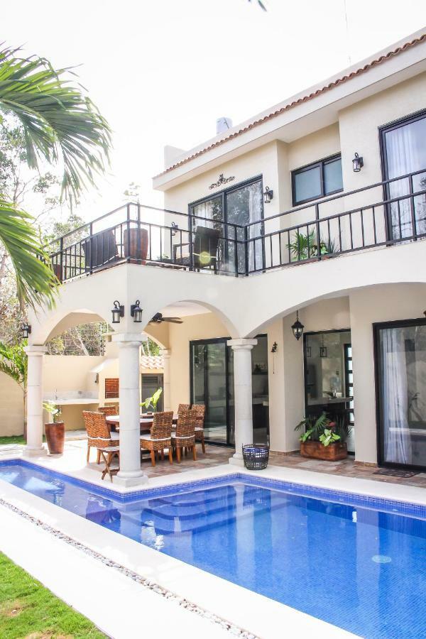 Tulum Stunning Villa For 10-Cabana-Private Pool-Parking Exterior photo